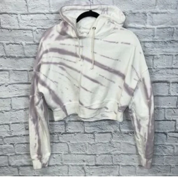 Good American Purple Tie Dye Hoodie - Picture 5 of 13